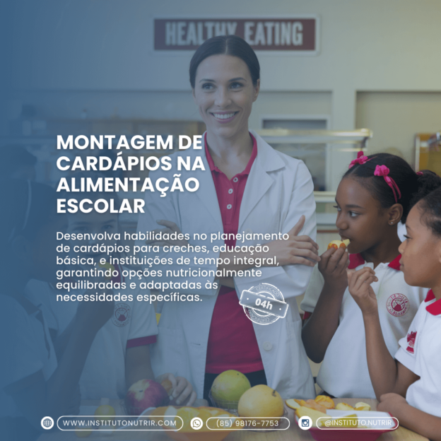 Montagem de Cardápios na Alimentação Escolar