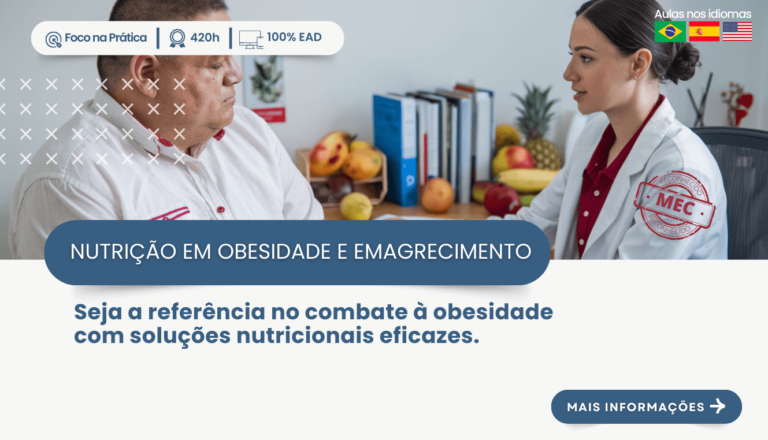 PÓS-GRADUAÇÃO EM OBESIDADE E EMAGRECIMENTO