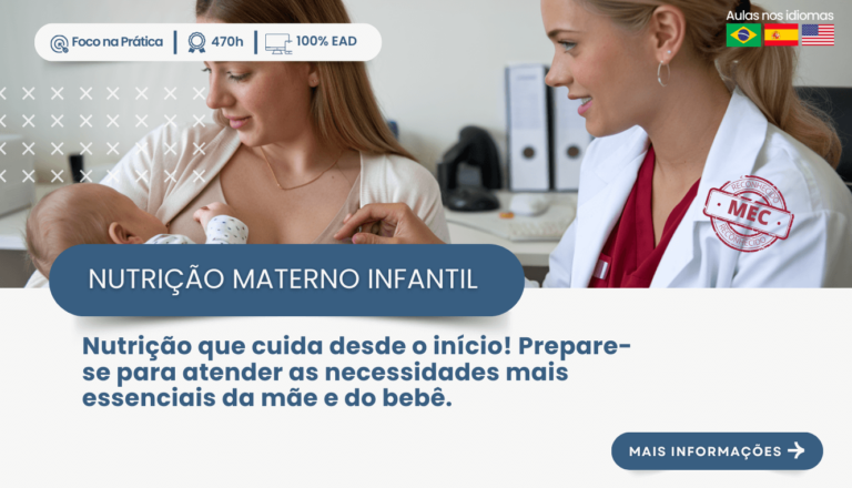 PÓS-GRADUAÇÃO EM NUTRIÇÃO MATERNO INFANTIL